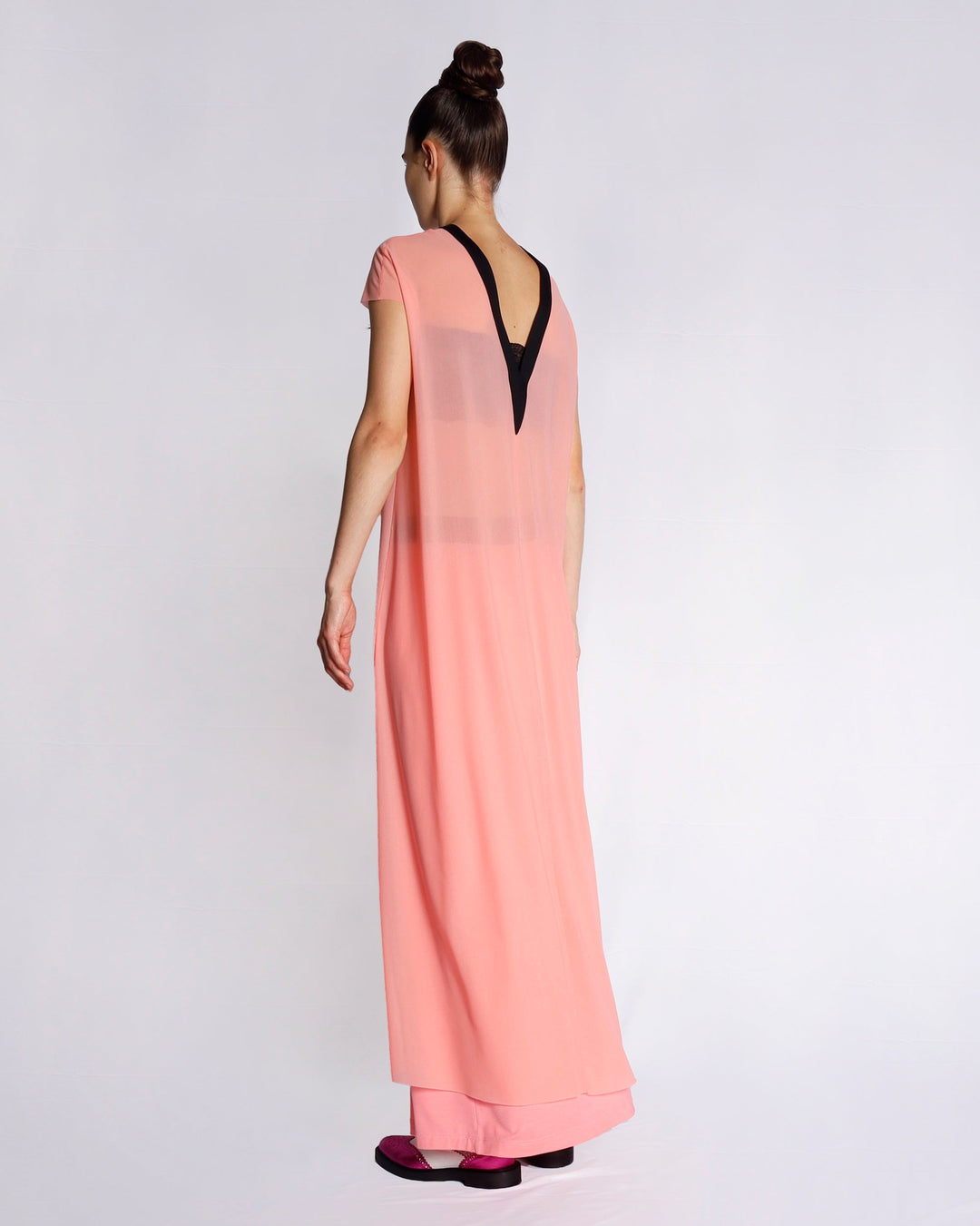 Maison Marie Saint Pierre | Dress | EVIVAETA | Hibiscus | Black