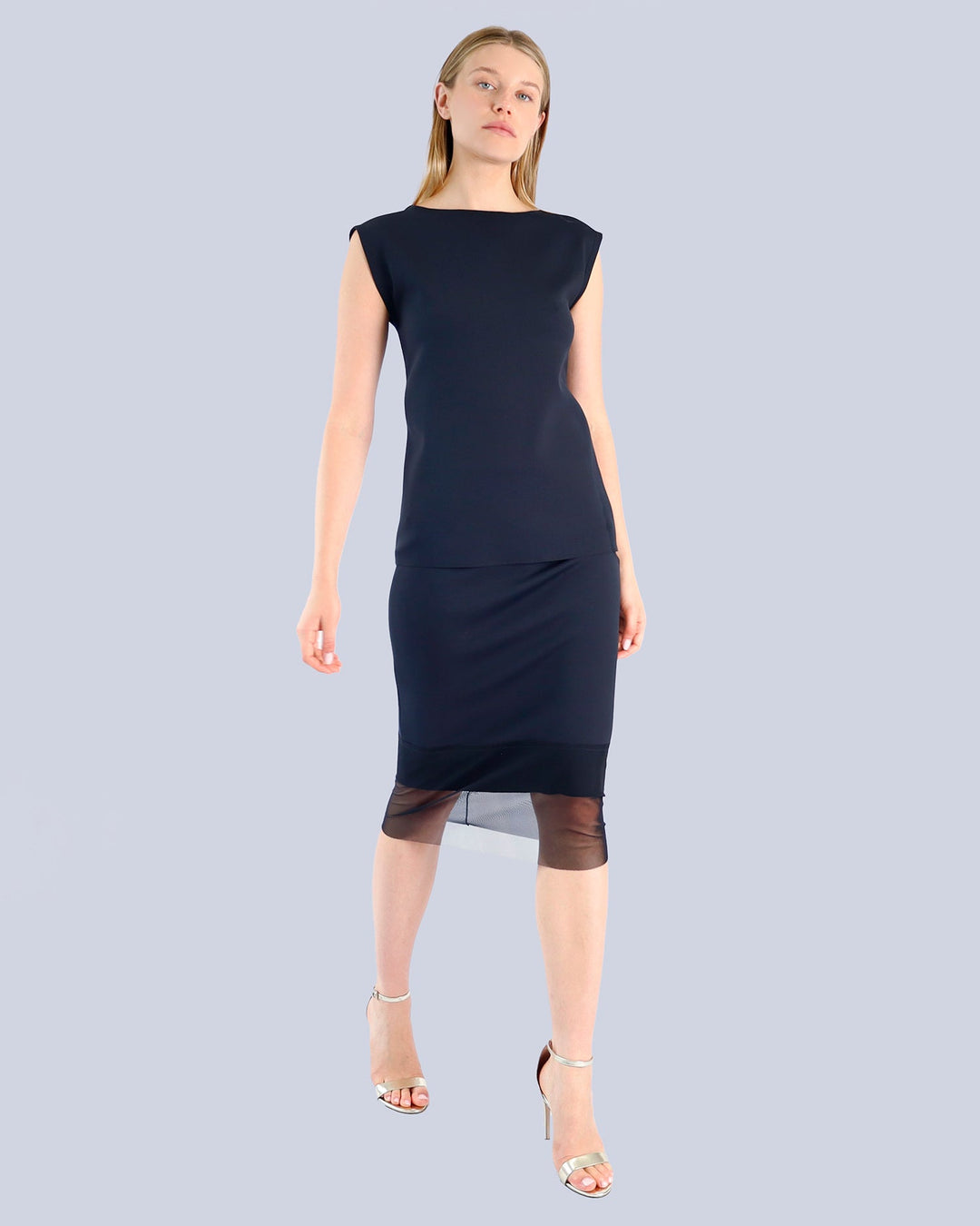 Maison Marie Saint Pierre | Top | KAMAL | Black | Skirt | KALOMIN | Black