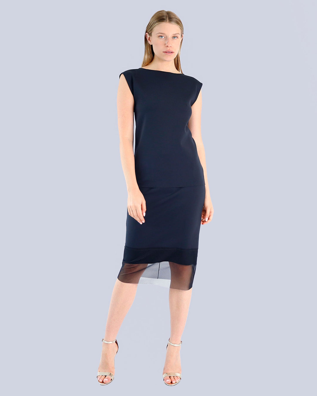 Maison Marie Saint Pierre | Top | KAMAL | Black | Skirt | KALOMIN | Black