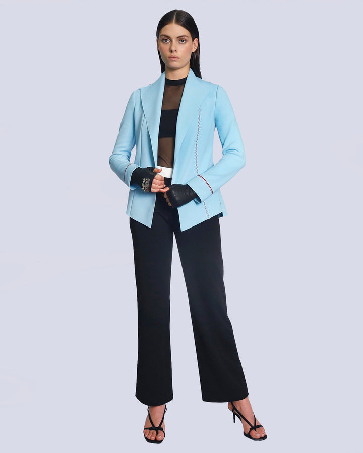  Maison Marie Saint Pierre | Pants | KEVIN | Black | White | Jacket | KADI | Light Blue