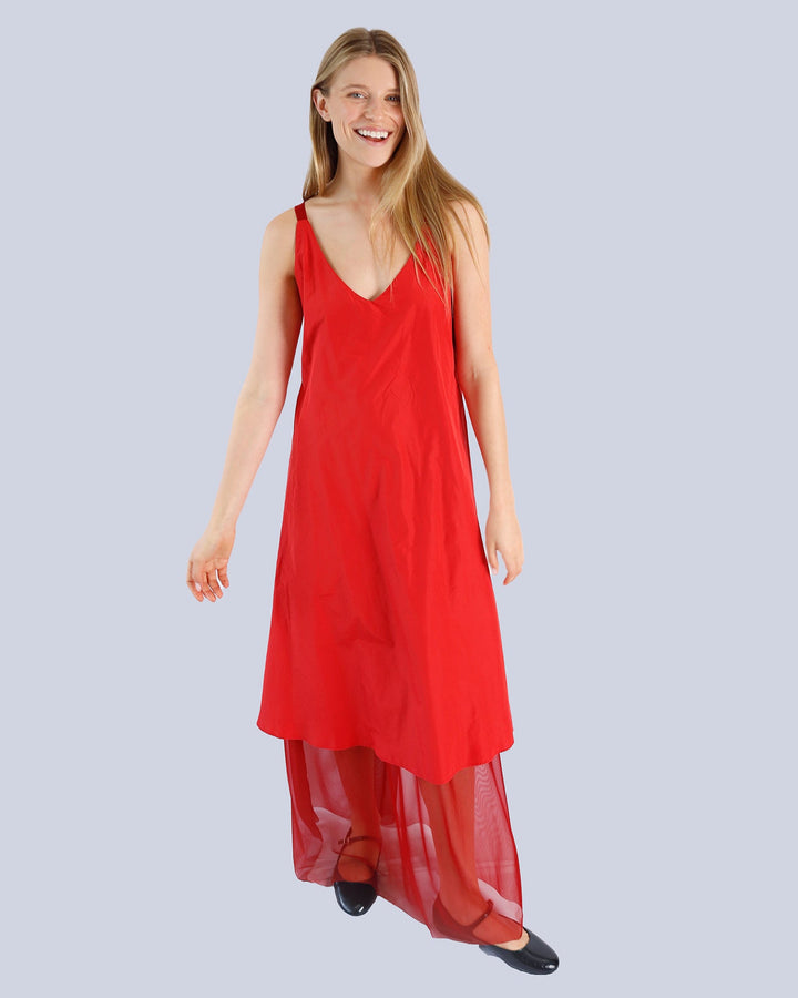 Maison Marie Saint Pierre | Dress | KAROL | Red