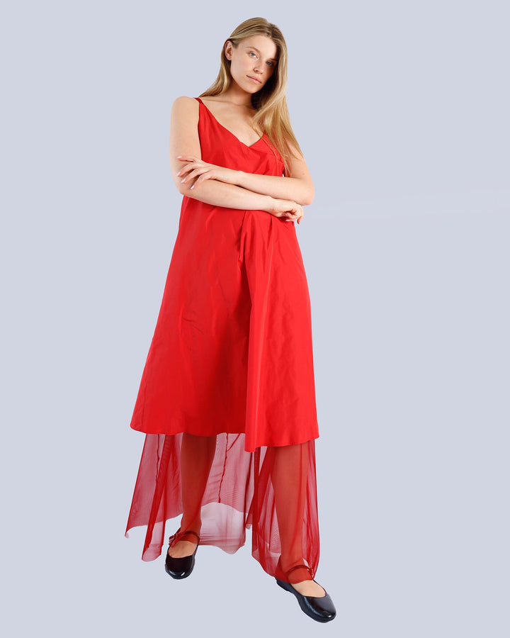 Maison Marie Saint Pierre | Dress | KAROL | Red