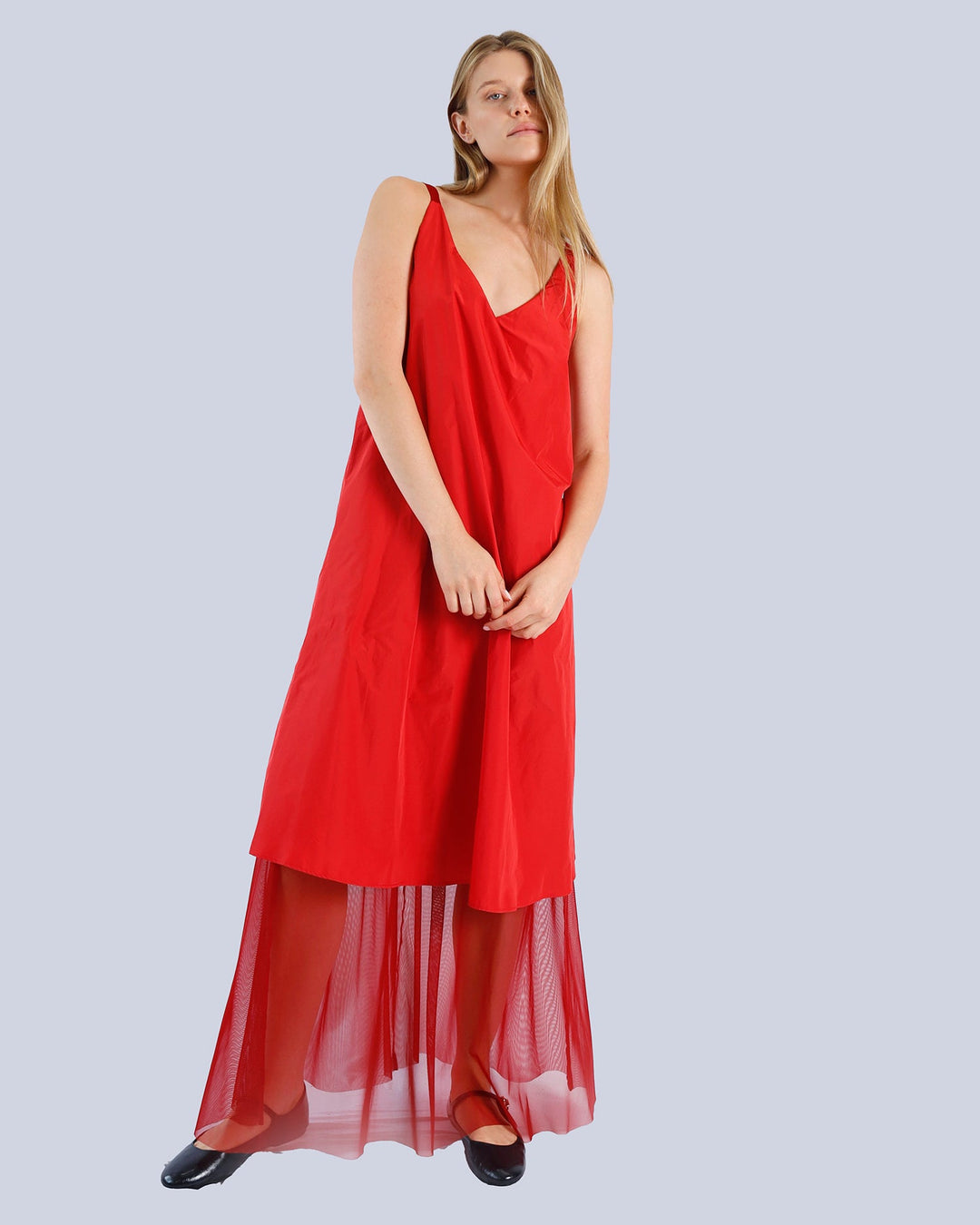 Maison Marie Saint Pierre | Dress | KAROL | Red