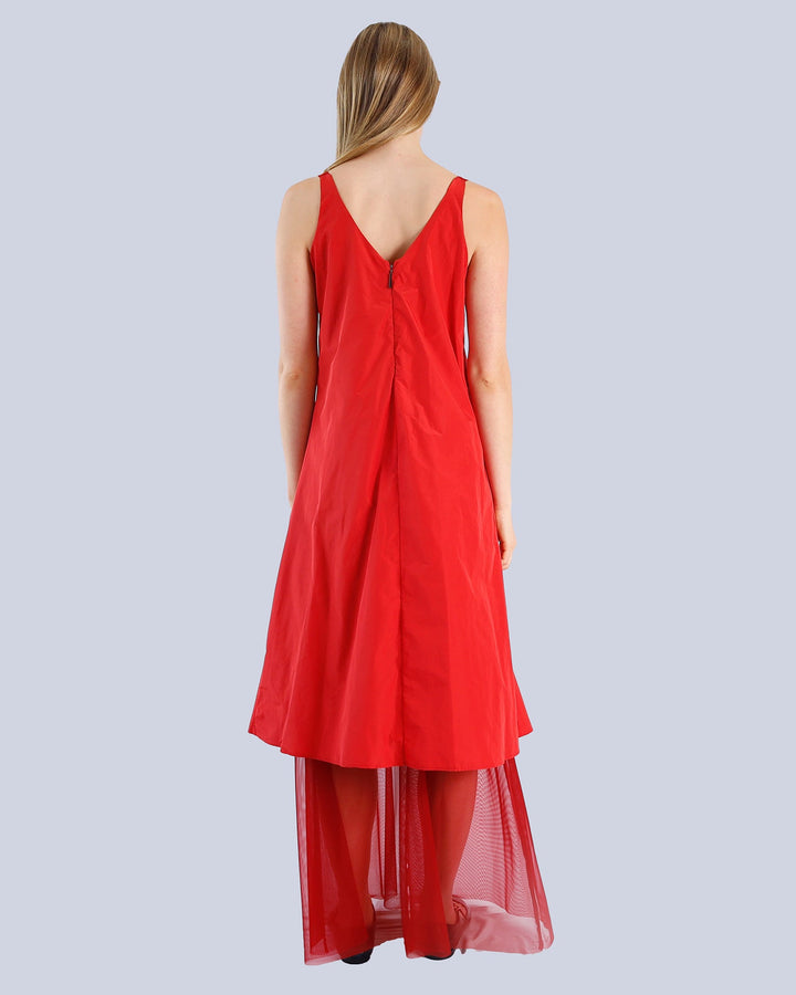 Maison Marie Saint Pierre | Dress | KAROL | Red