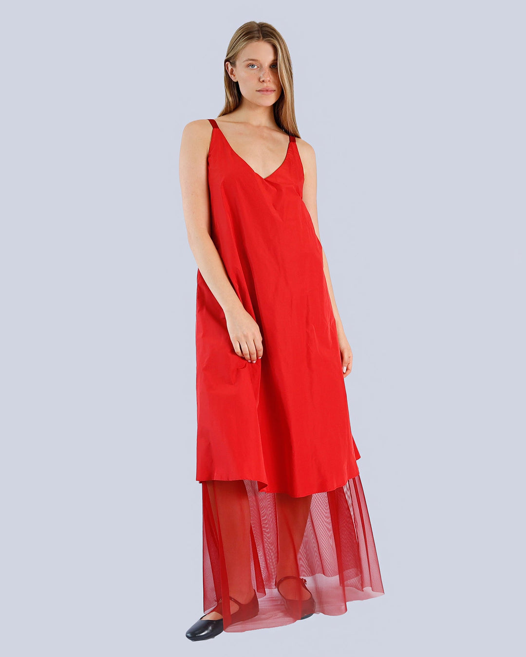 Maison Marie Saint Pierre | Dress | KAROL | Red