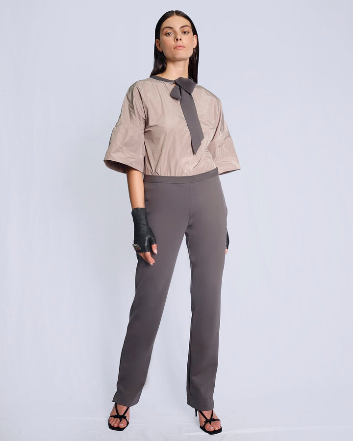 Maison Marie Saint Pierre | Top | KAAN | Taupe | Pewter | Pants | STEVENS | Pewter
