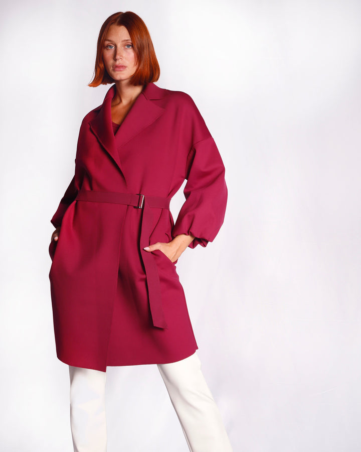 Pegasi Coat | Aubergine