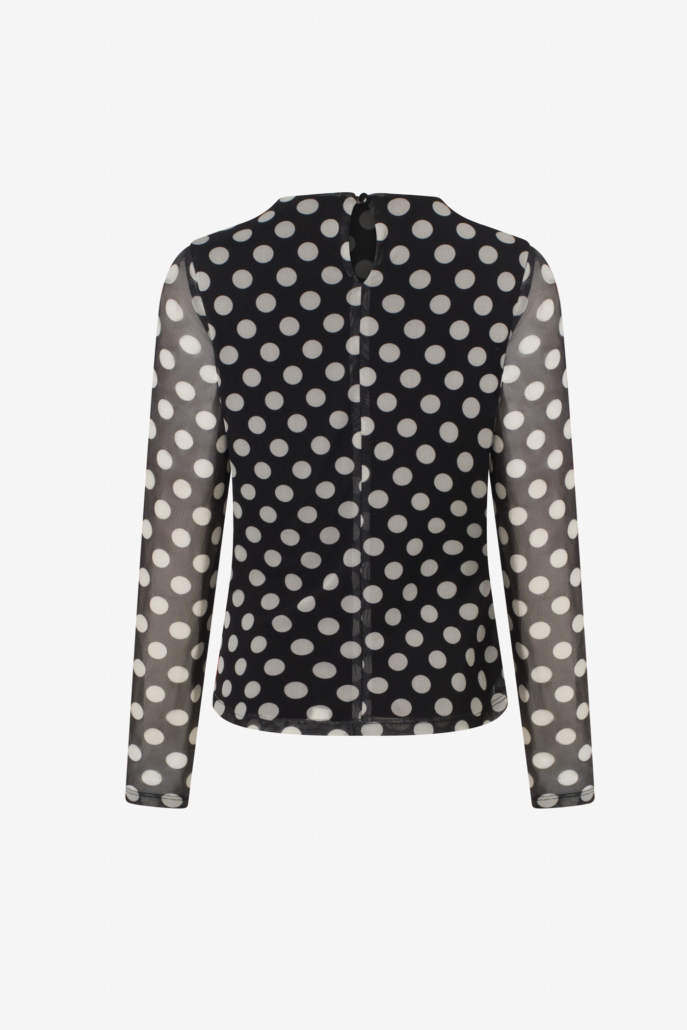 Polka dot long sleeve top – Betsy Fisher