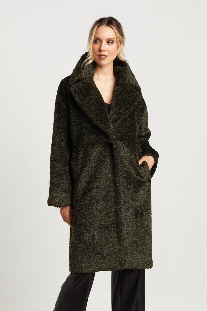 Polly Long Faux Fur Coat