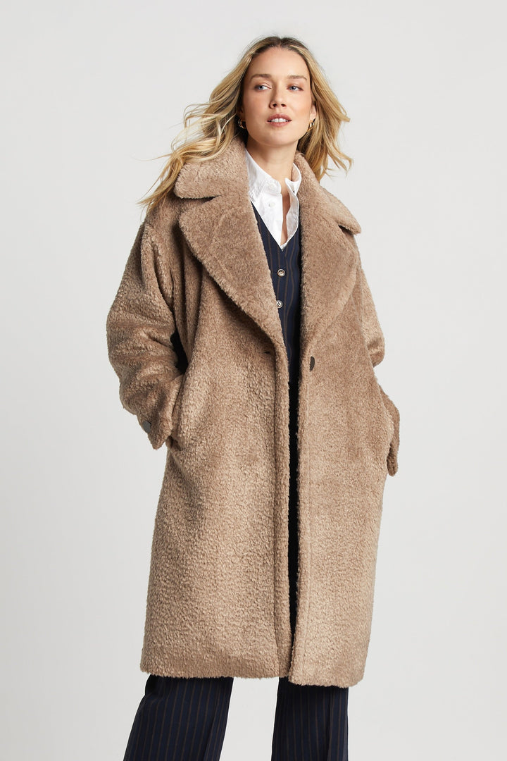 Polly Long Faux Fur Coat