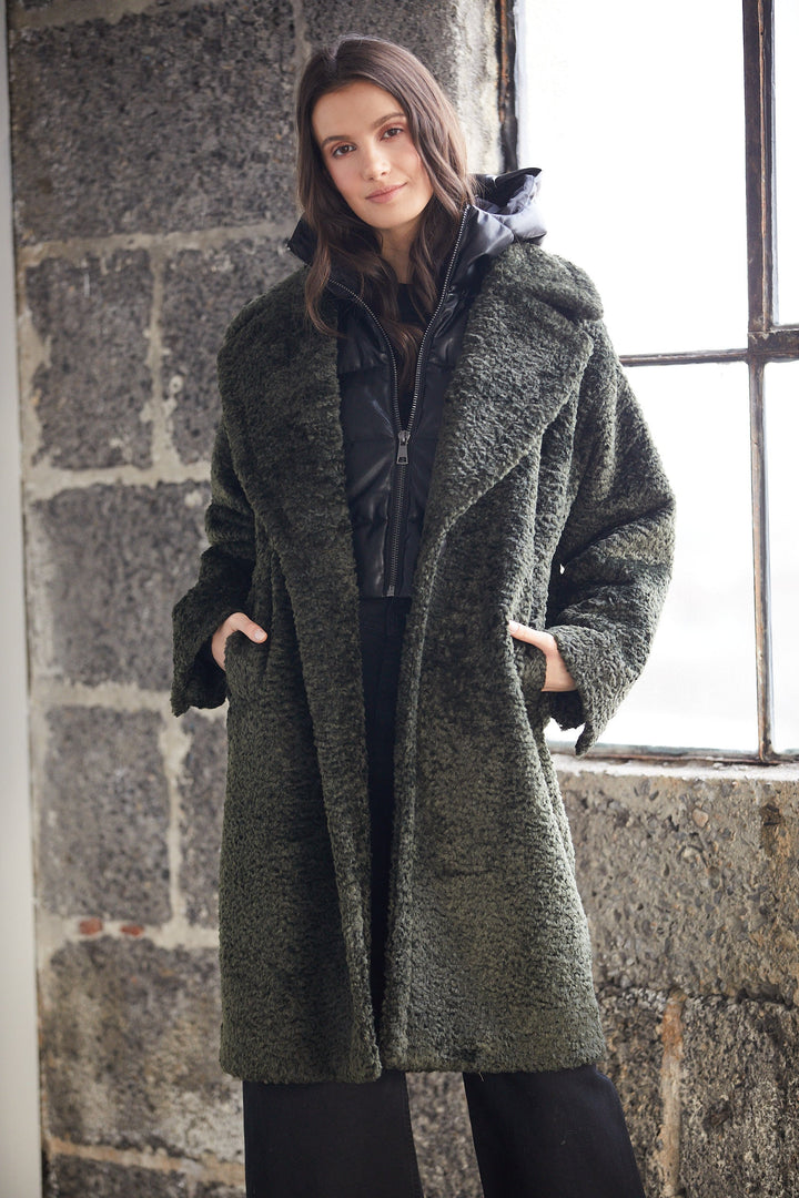 Polly Long Faux Fur Coat