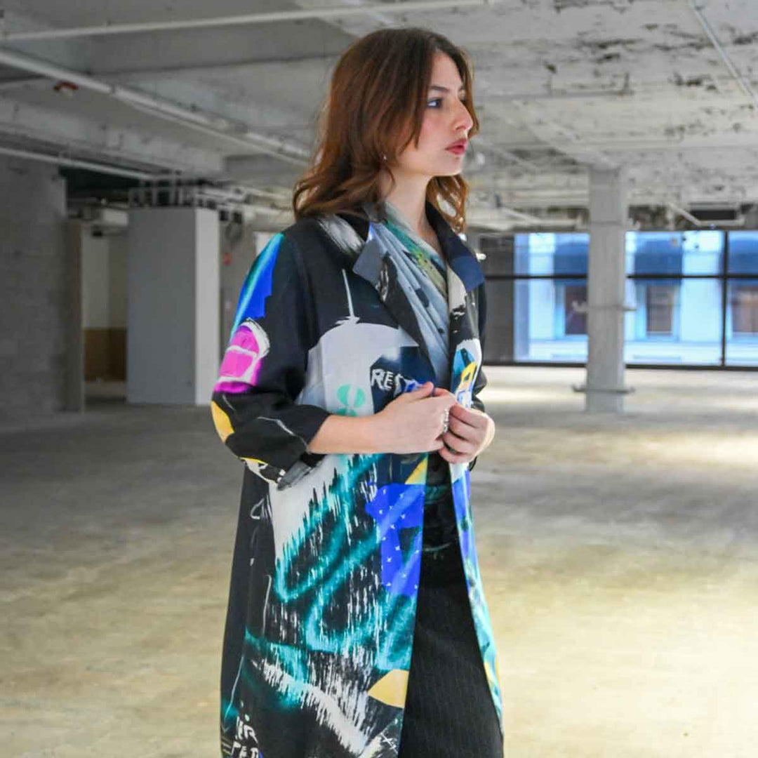 Pam Pam Reversible Silk Jacket