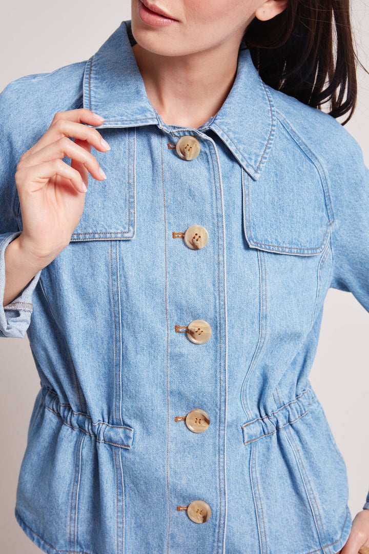 Rae short denim jacket