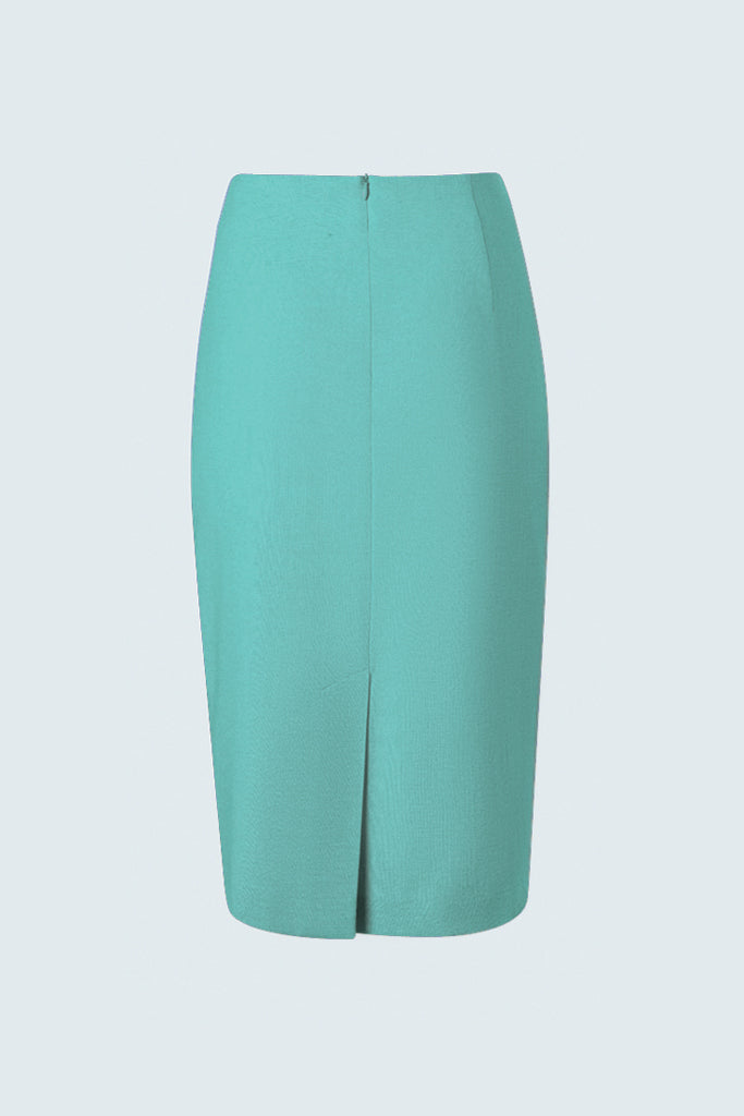 Knee length classic skirt