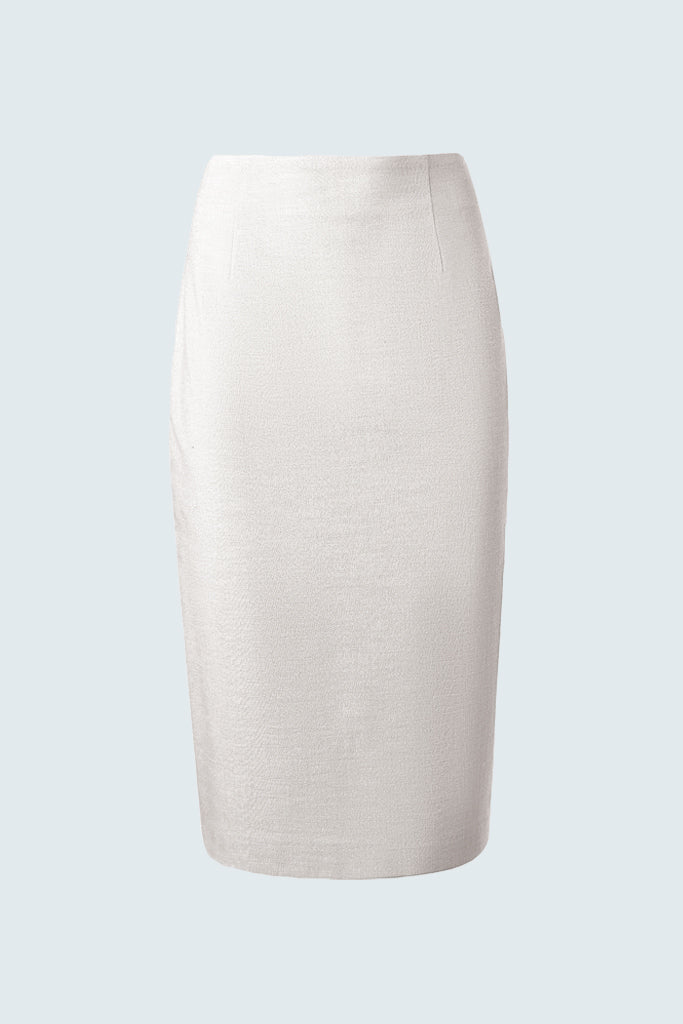 Knee length classic skirt