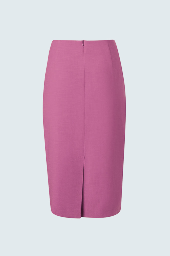 Knee length classic skirt