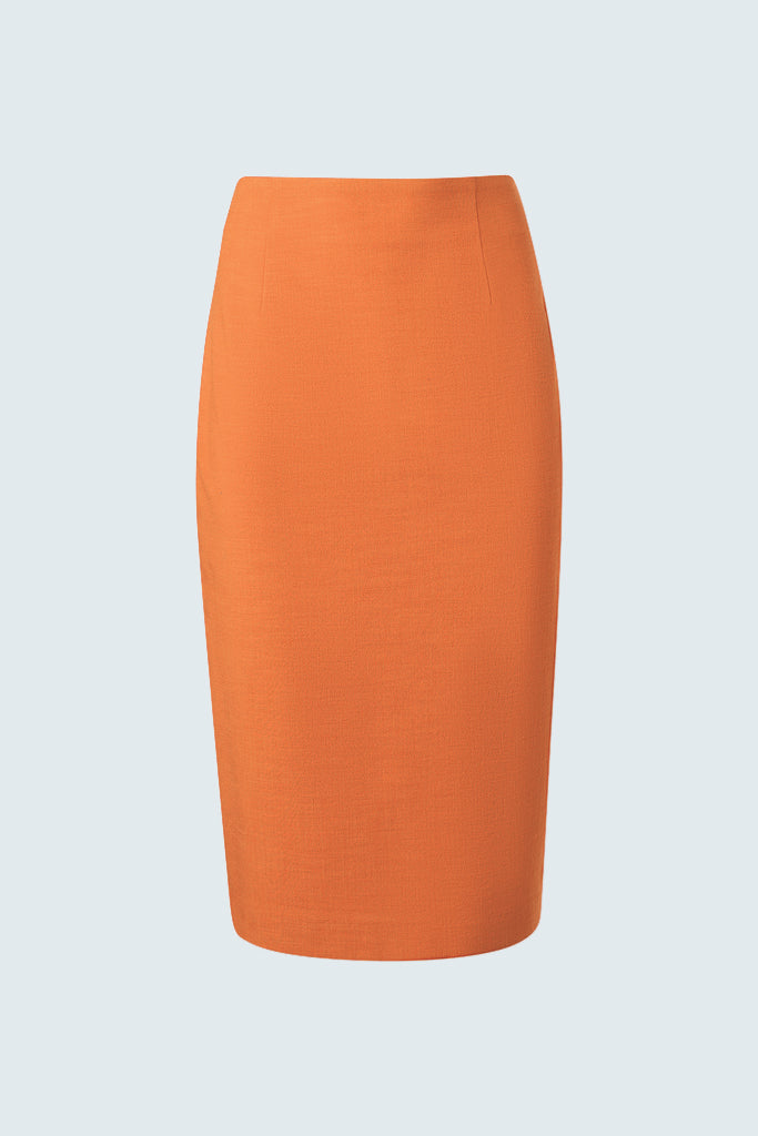 Knee length classic skirt