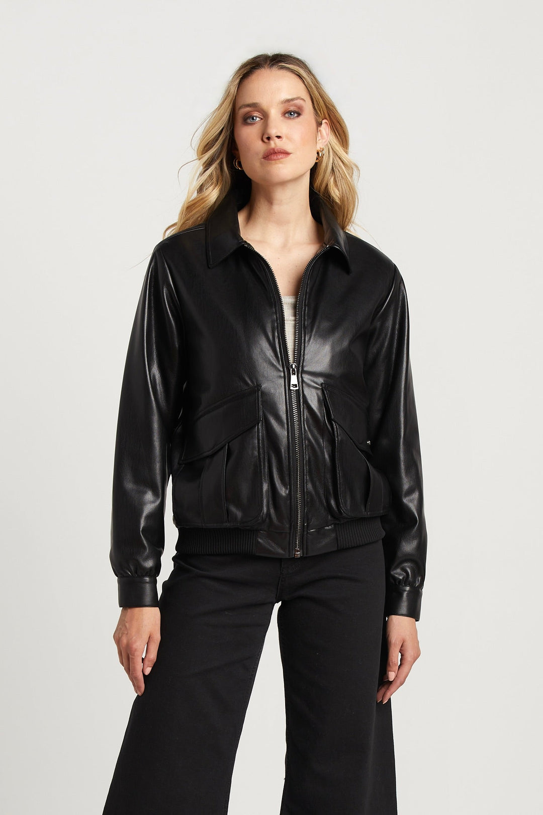 Sam Vegan Leather Jacket