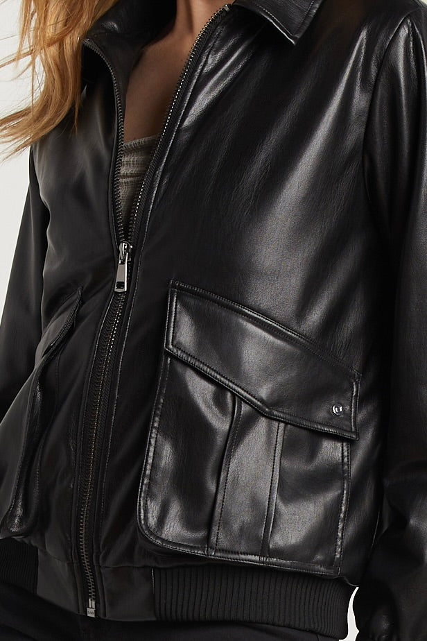 Sam Vegan Leather Jacket