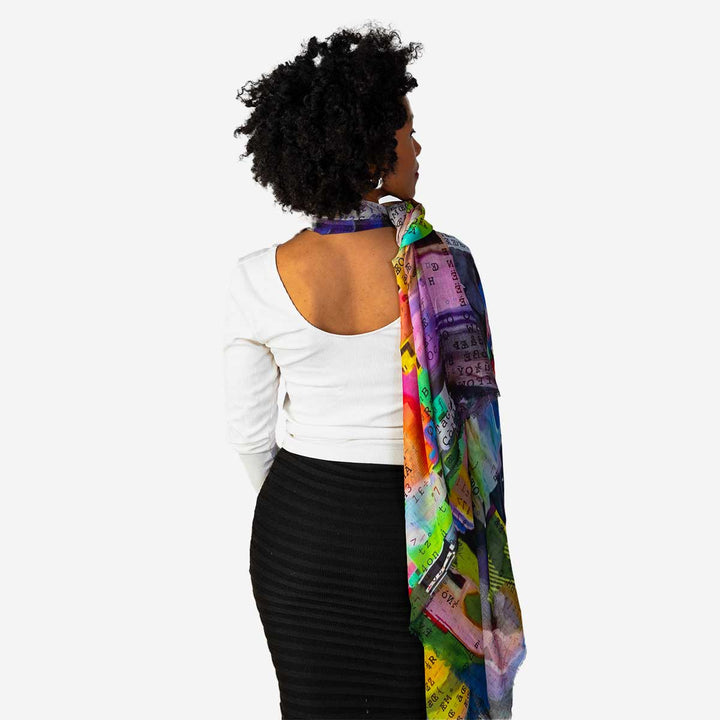 The Wave Silk Modal Scarf