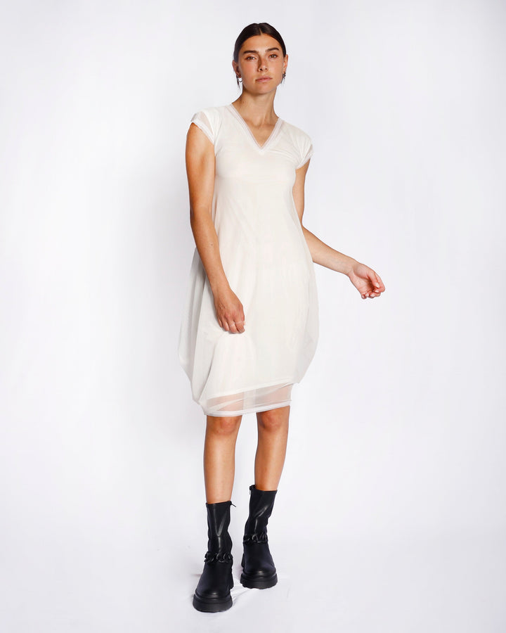 Dress TEHANI | White | Maison Marie Saint Pierre