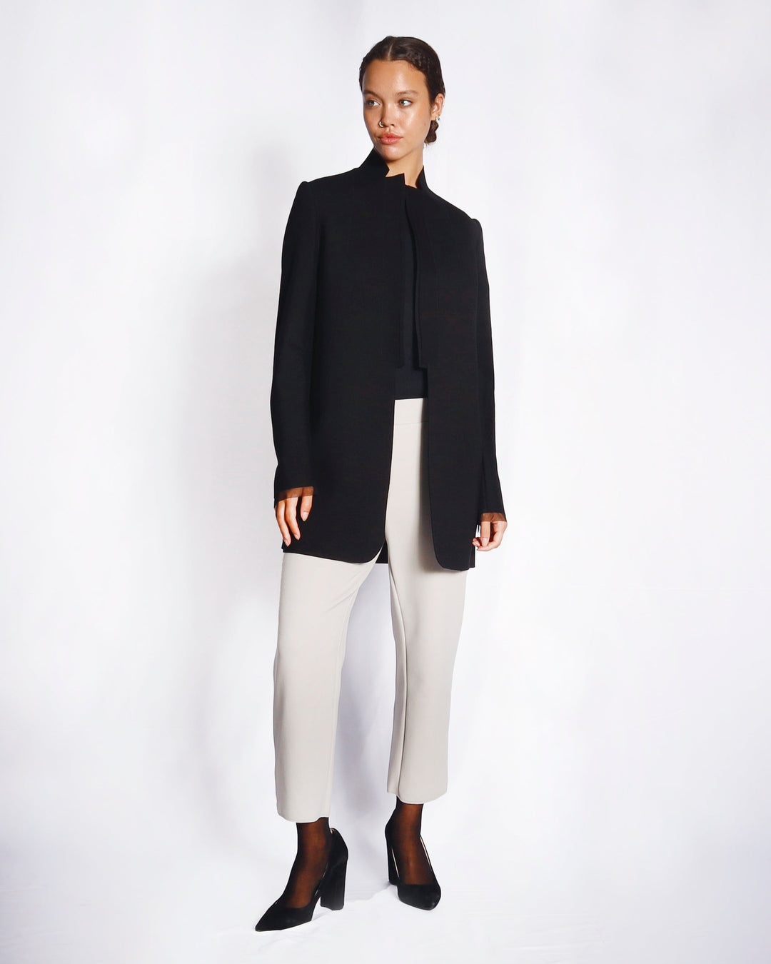 Jacket TOMMA | Black | Maison Marie Saint Pierre