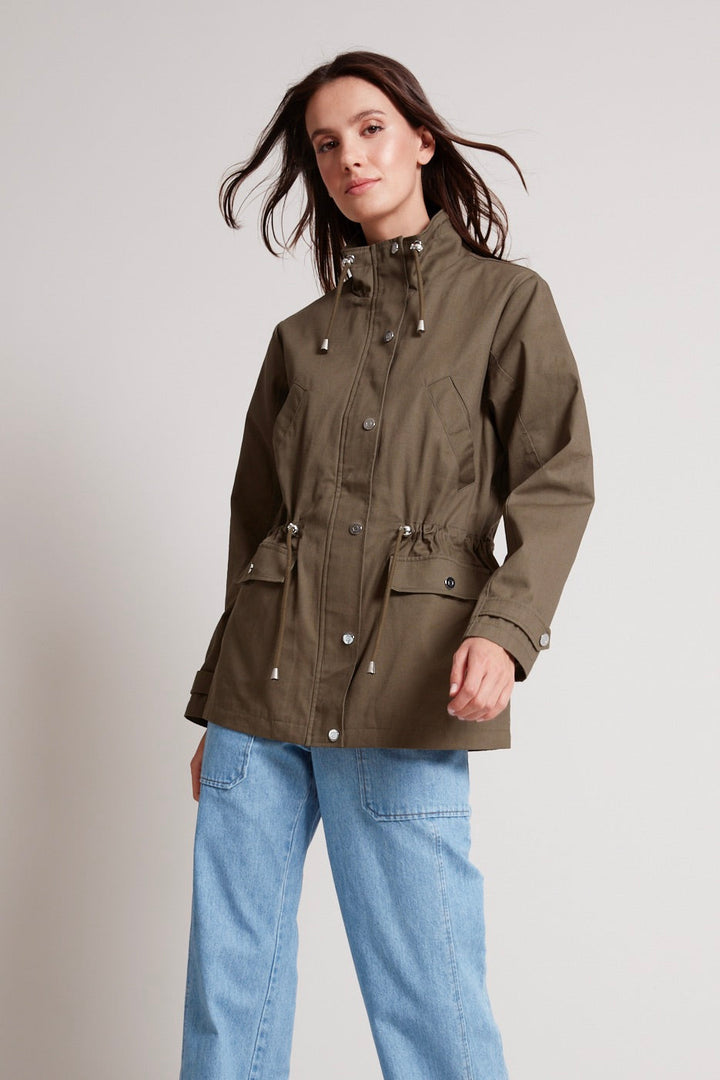 Tallulah funnel neck anorak