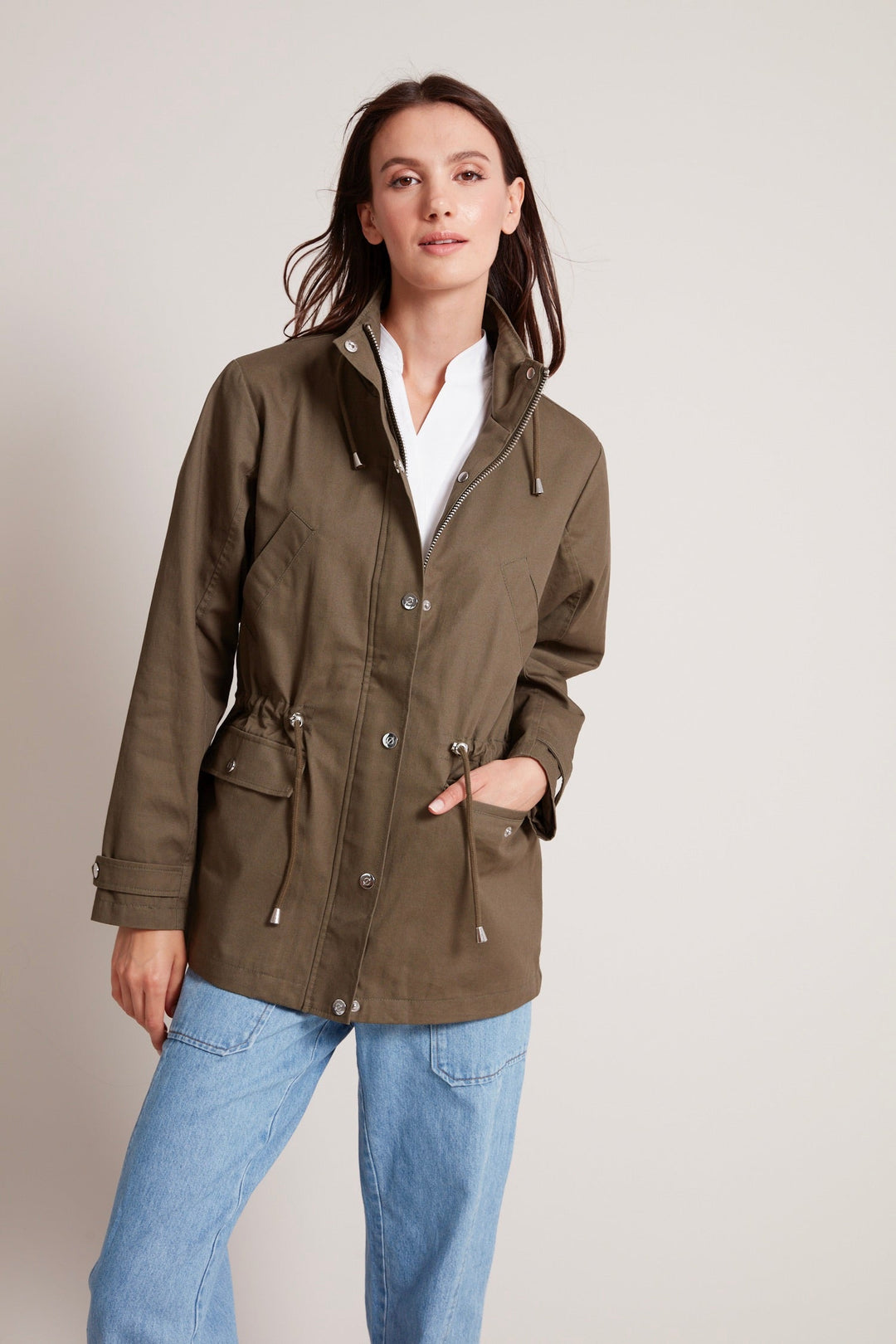 Tallulah funnel neck anorak