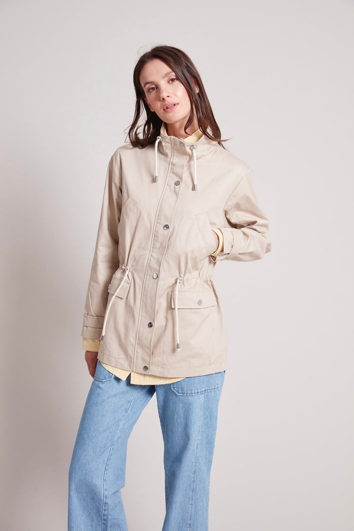 Tallulah funnel neck anorak