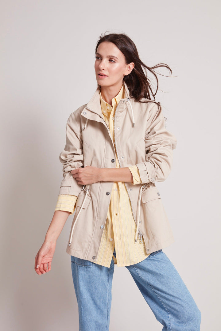 Tallulah funnel neck anorak