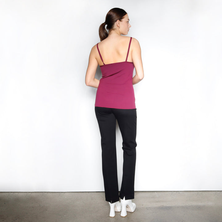 Top VICK | Aubergine | Maison Marie Saint Pierre