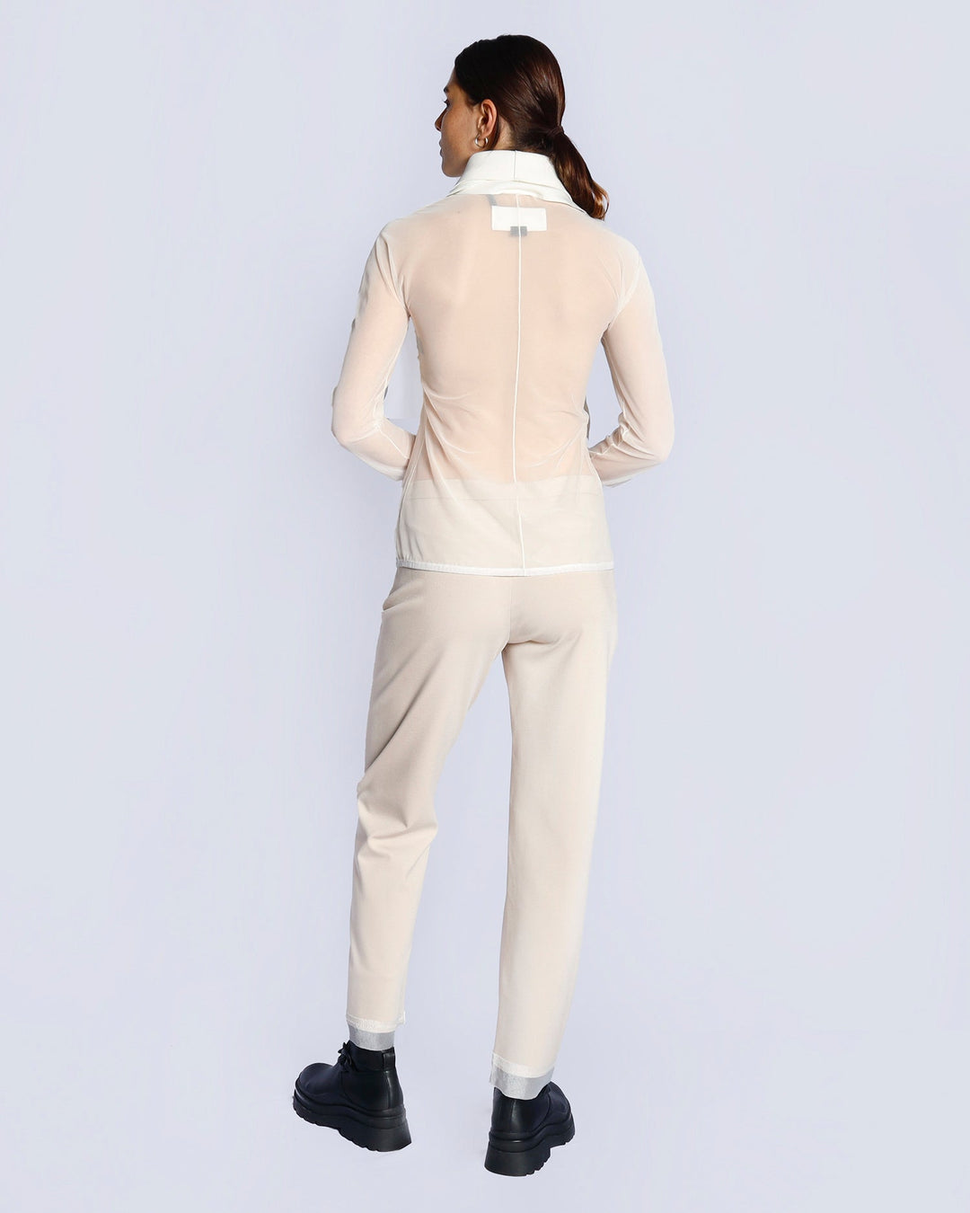 Maison Marie Saint Pierre | Top | DANTONE | White | Pants | ZALUTE | Fog| White