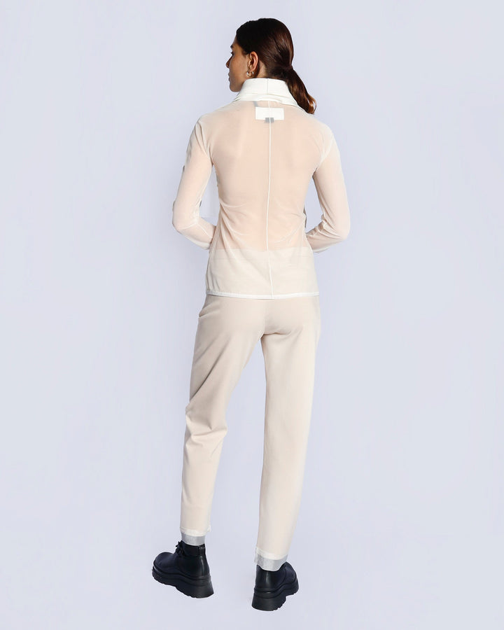 Maison Marie Saint Pierre | Top | DANTONE | White | Pants | ZALUTE | Fog| White