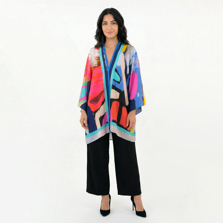 Venice Silk Kimono Robe