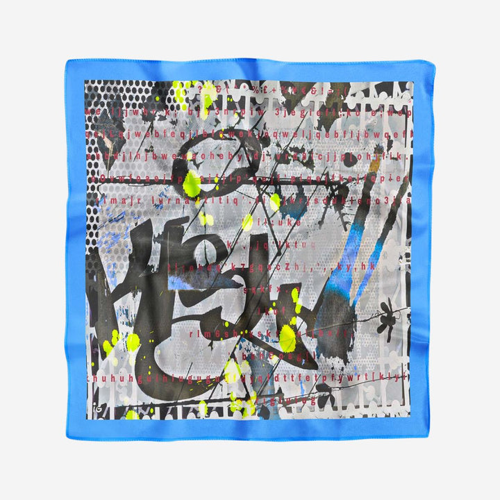 Conversation Silk Bandana