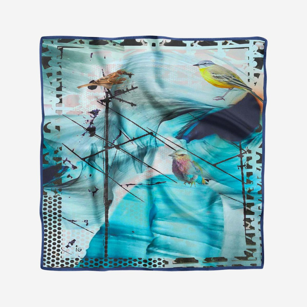 L'Oiseau Bleu Silk Bandana