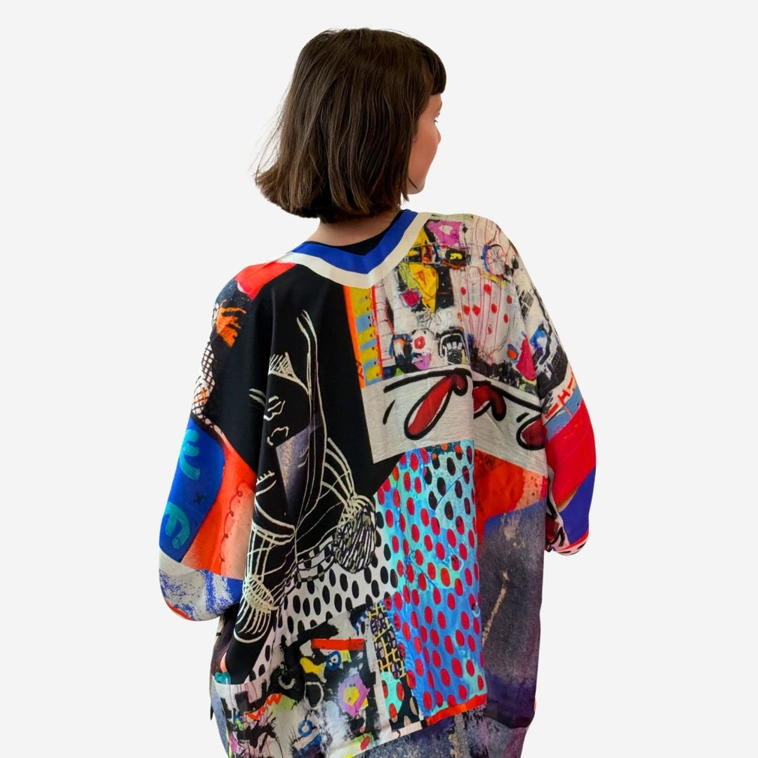 Berlin Silk Kimono Robe