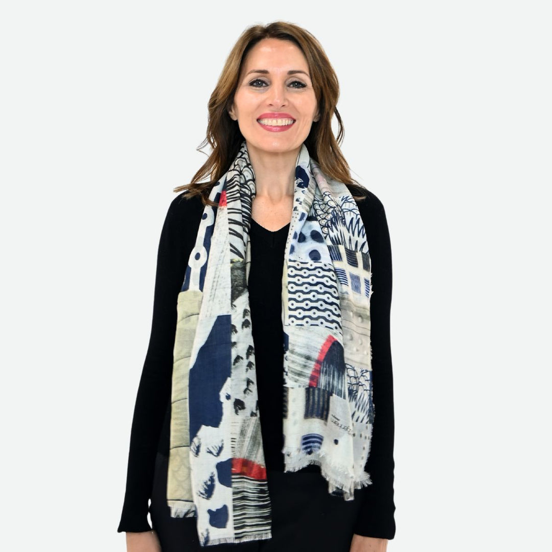 C'est La Vie Silk Modal Scarf