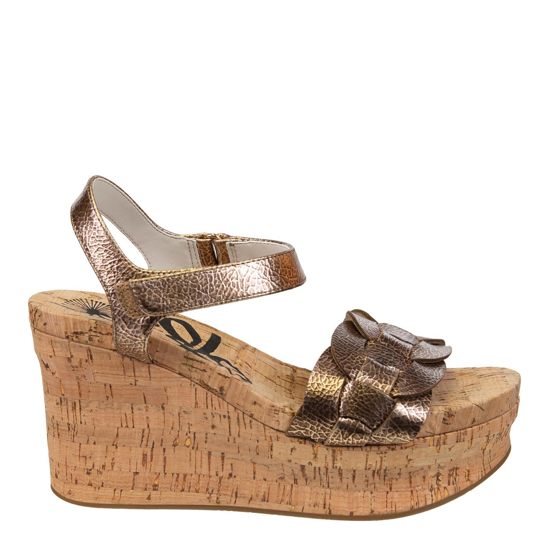 OTBT - CHARLESTON in GOLD Wedge Sandals