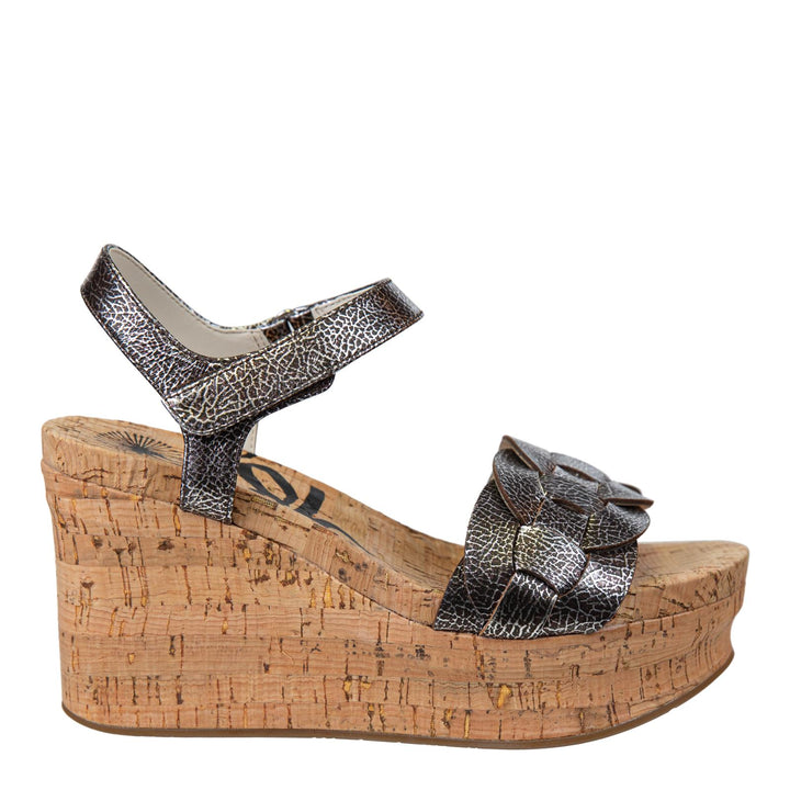 OTBT - CHARLESTON in SILVER Wedge Sandals