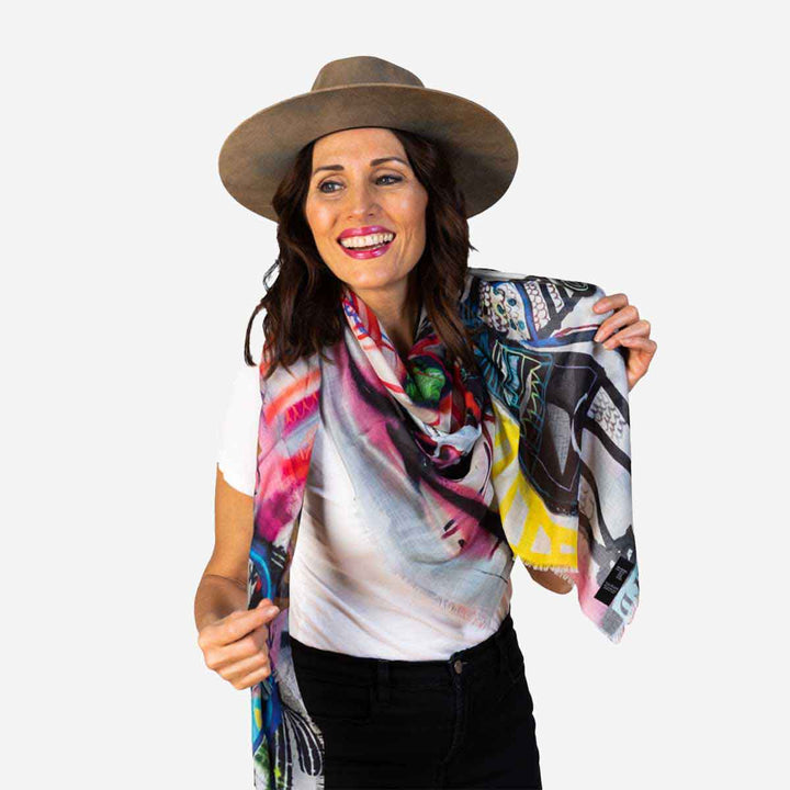 Dancing Queen Silk Modal Scarf