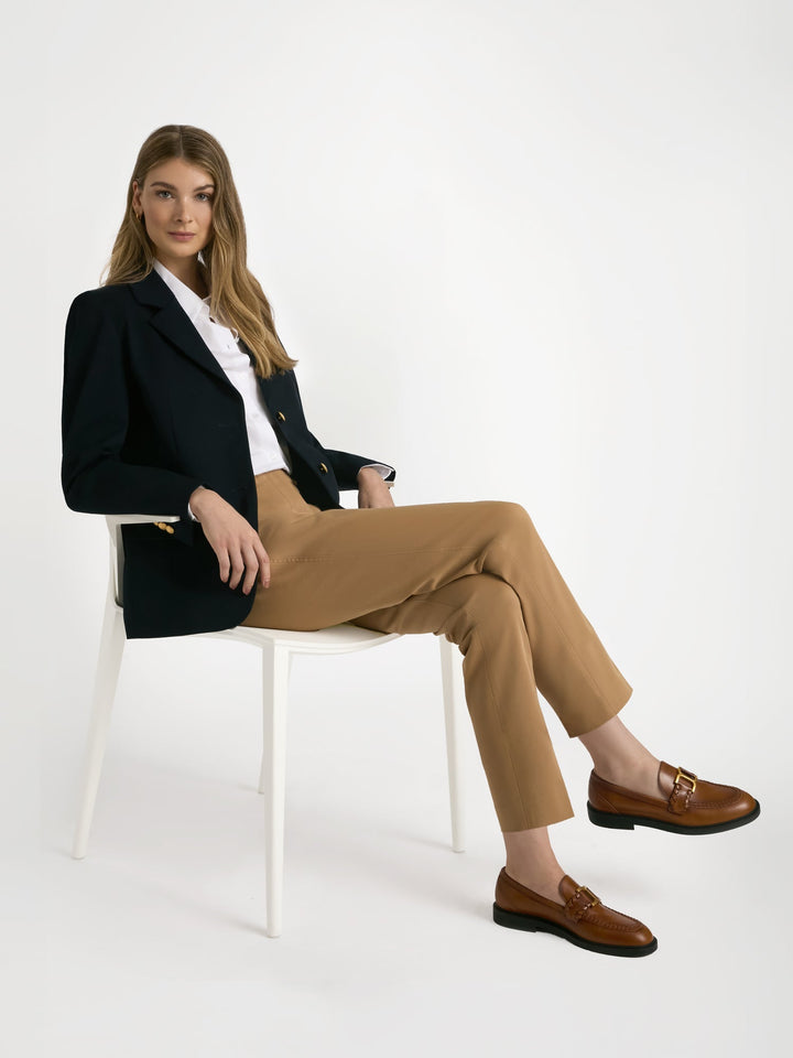 Stretch bio-cotton pant