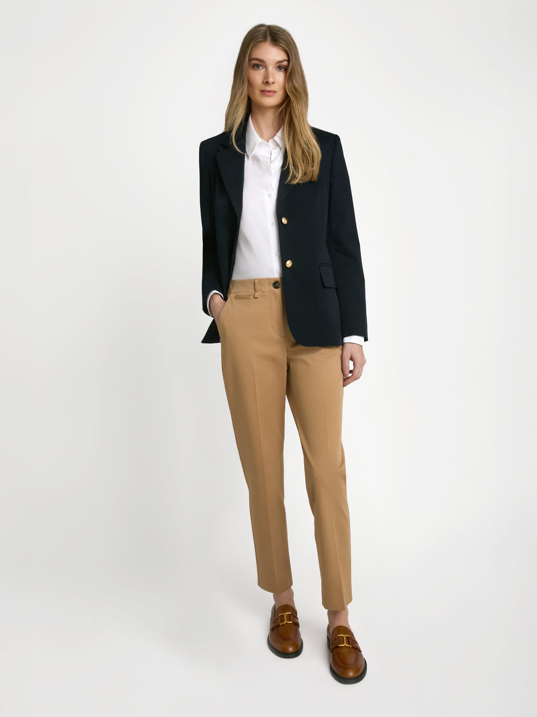 Stretch bio-cotton pant