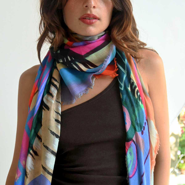 Voyager Silk Scarf