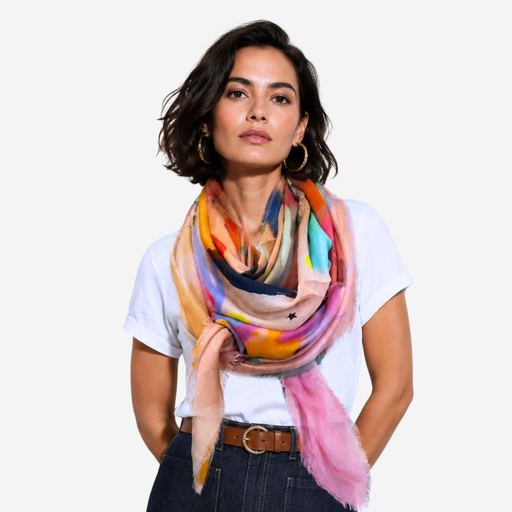 Glow Silk Scarf