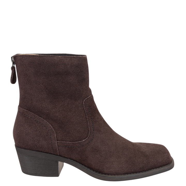 OTBT - HOMESTEAD in COFFEE Heeled Ankle Boots