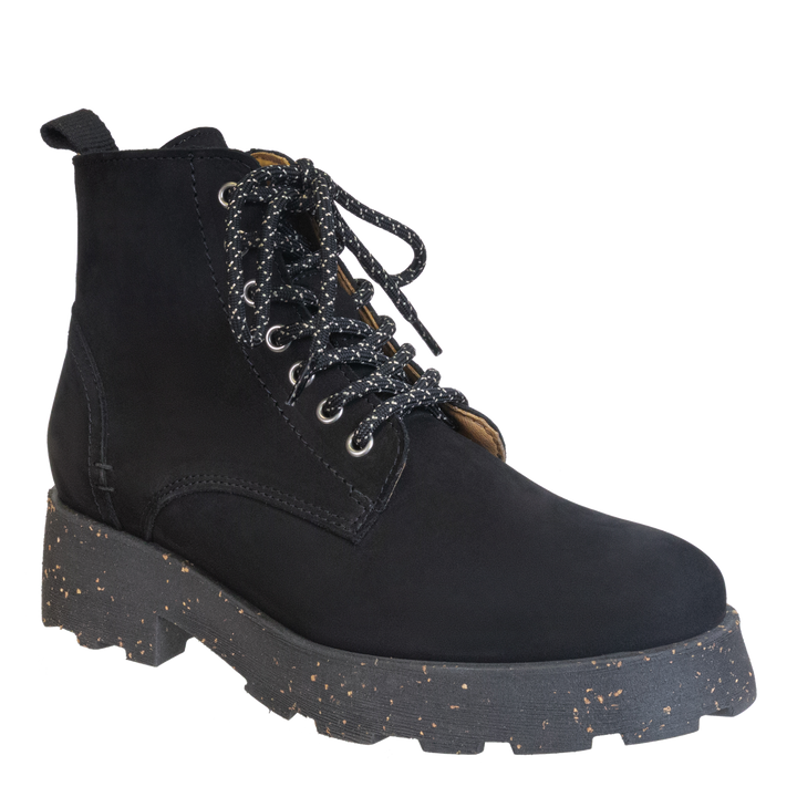 OTBT - IMMERSE in BLACK Heeled Cold Weather Boots