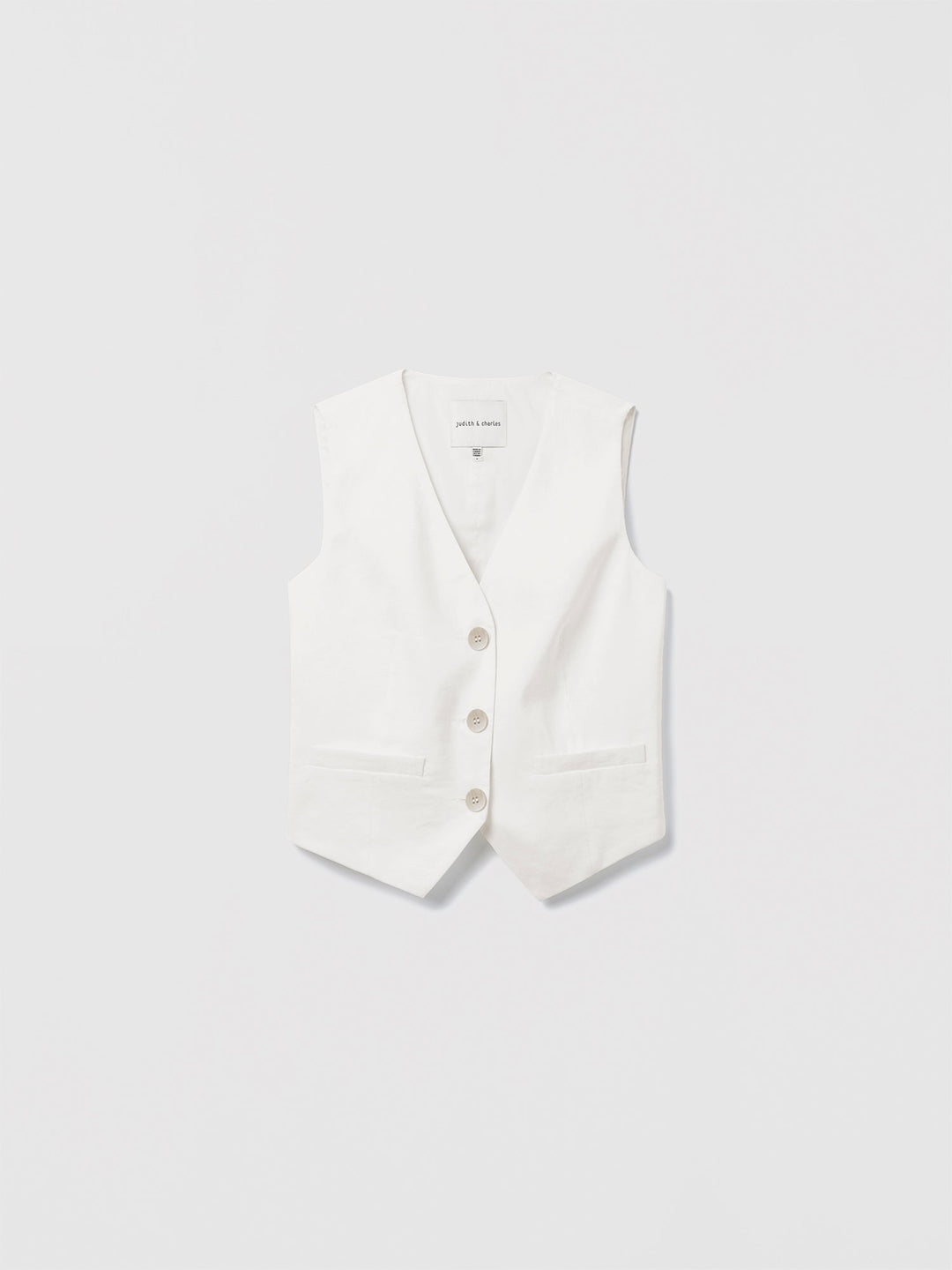 Linen vest