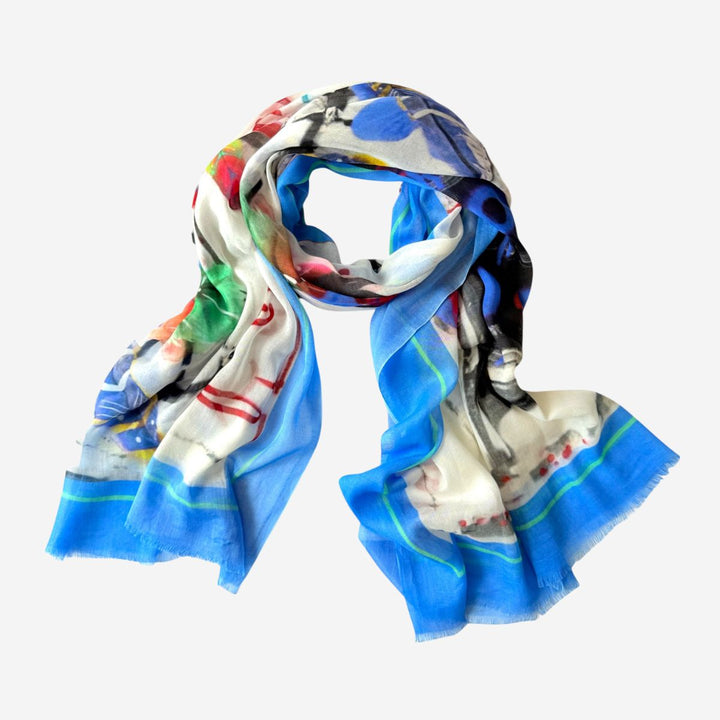 Love Letters Cotton Scarf