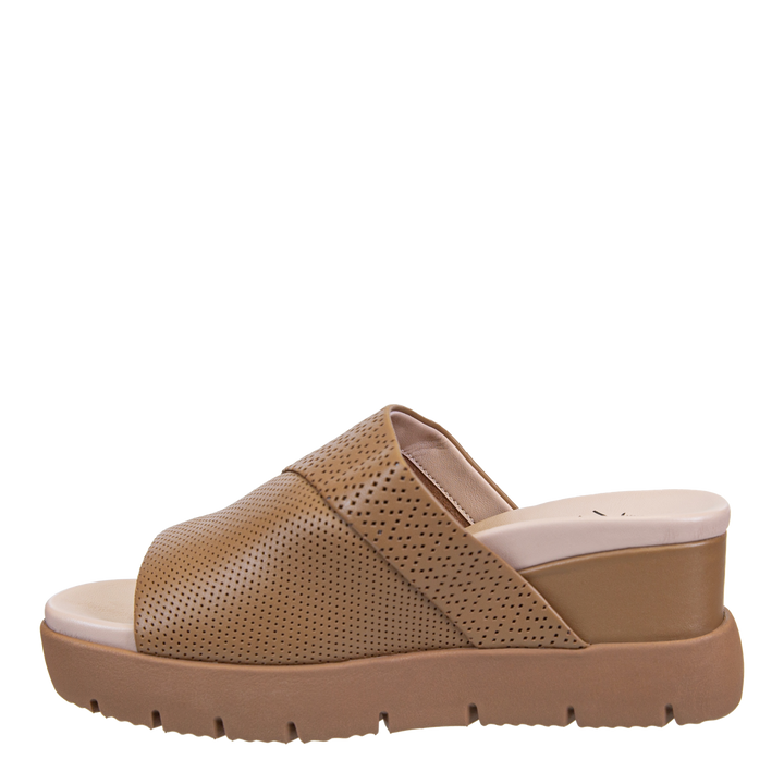 OTBT - NORM in BROWN Wedge Sandals